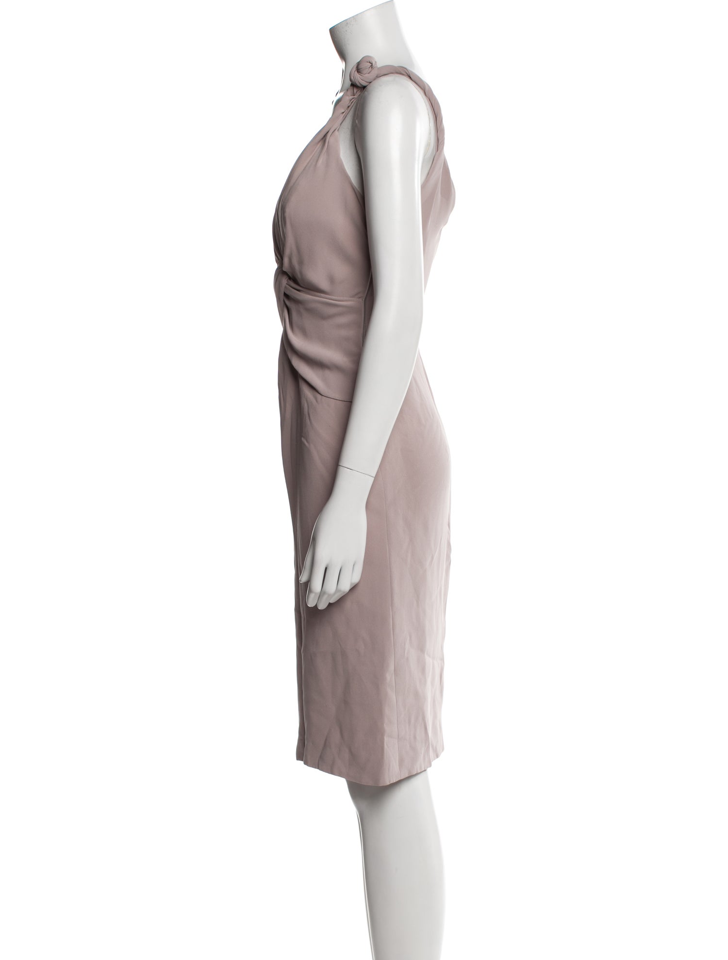 Giorgio Armani Silk Knee-Length Dress