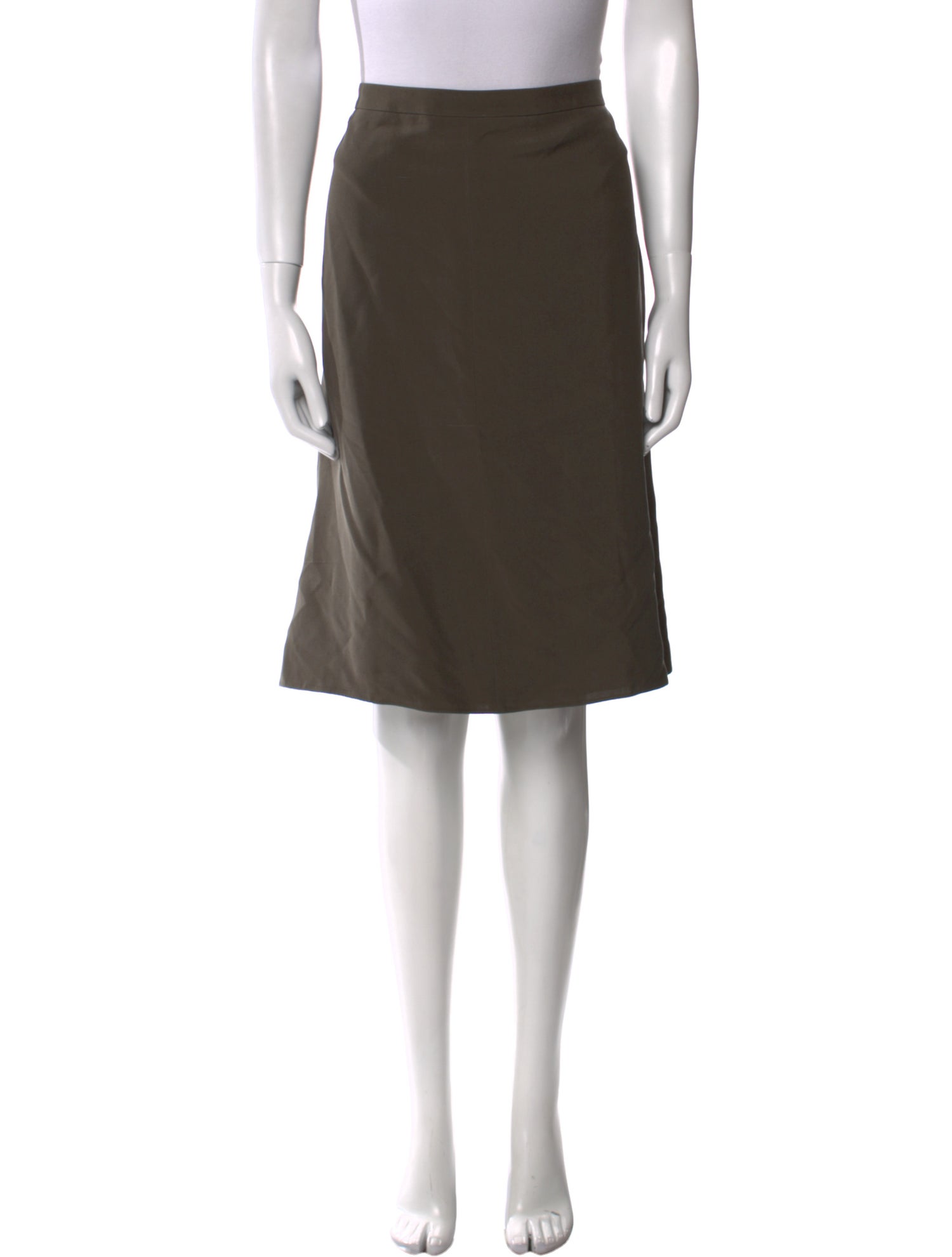 Giorgio Armani Silk Knee-Length Skirt