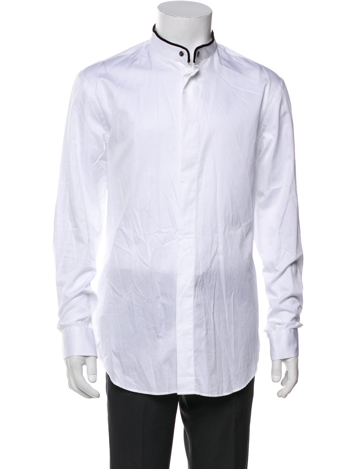 Giorgio Armani Long Sleeve Tuxedo Shirt