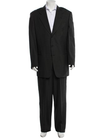 Giorgio Armani Virgin Wool Two-Piece Blazer