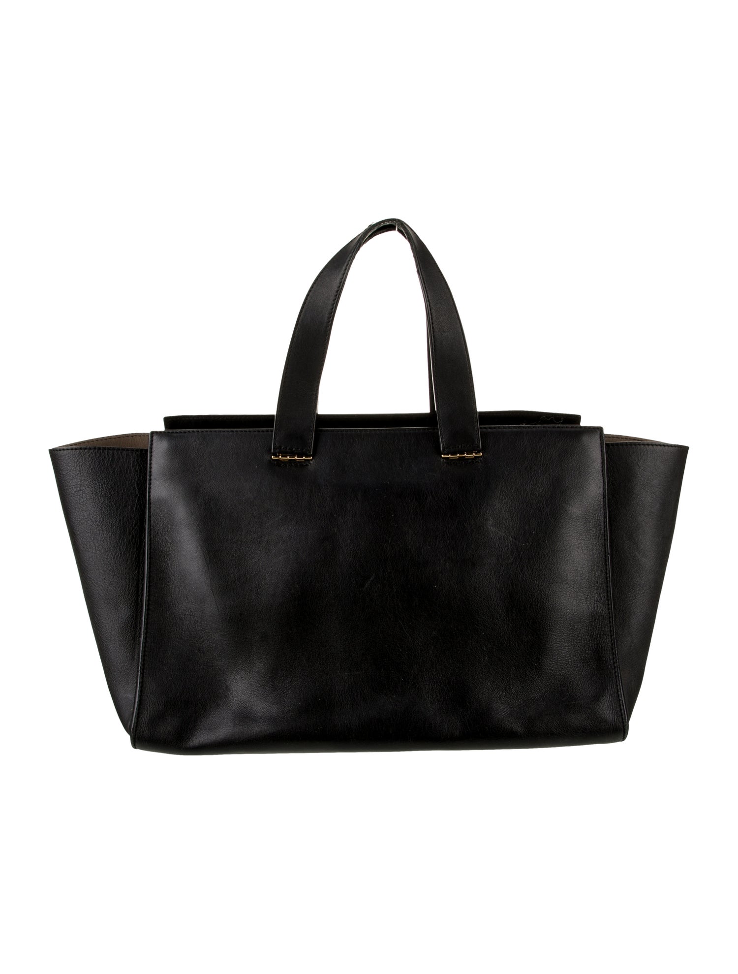 Giorgio Armani Leather Tote