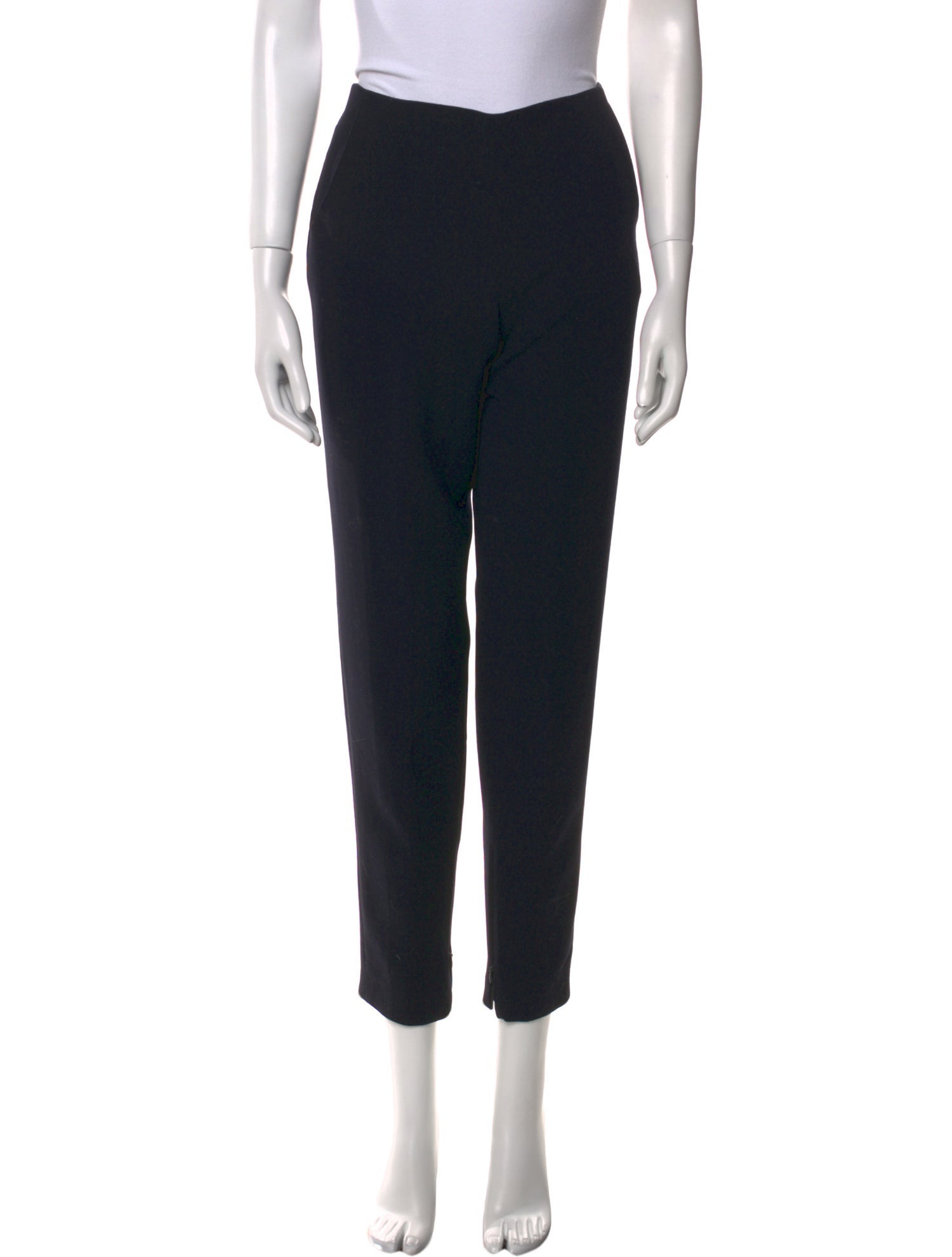 Giorgio Armani Virgin Wool Straight Leg Pants