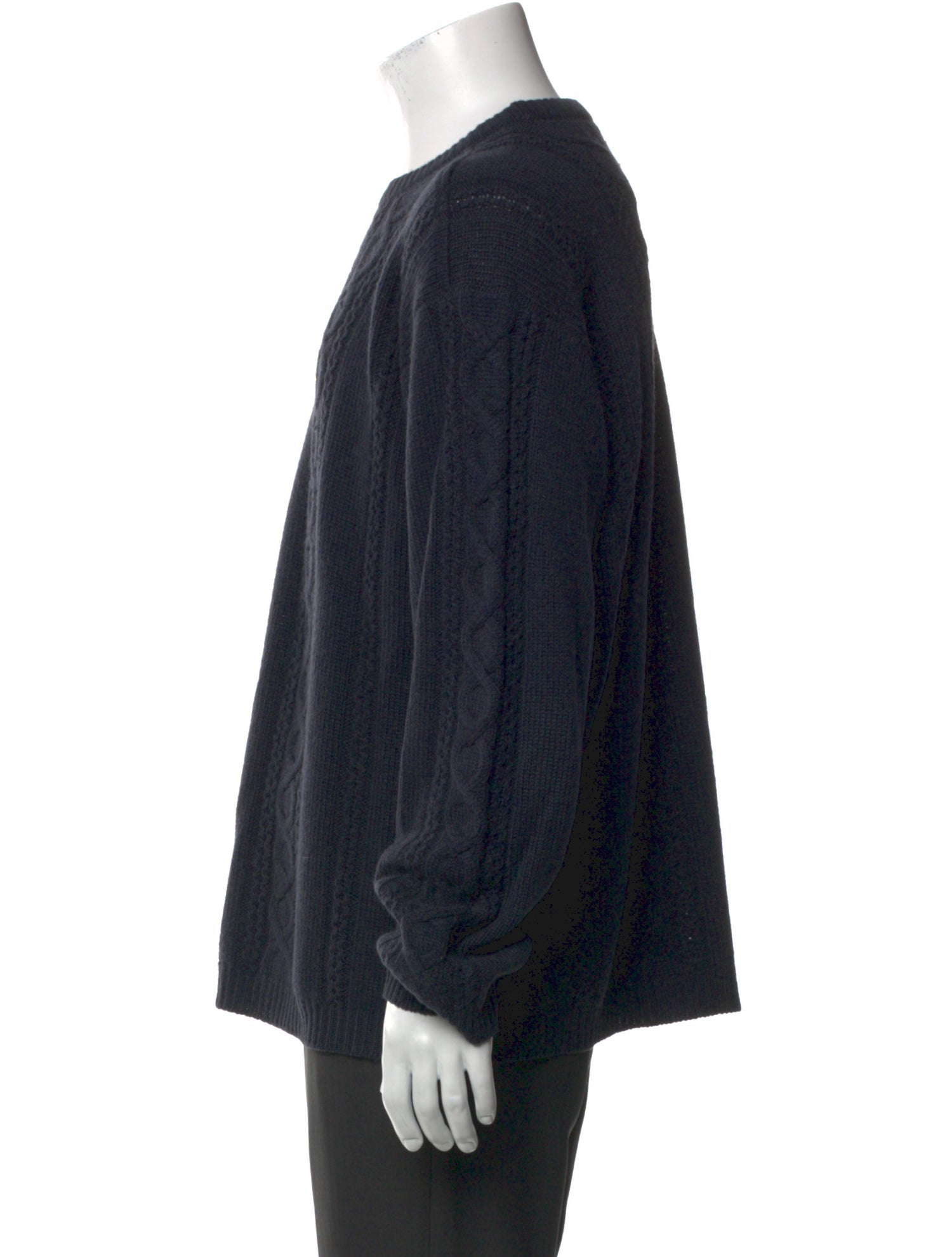 Giorgio Armani Camel Hair Crew Neck Pullover