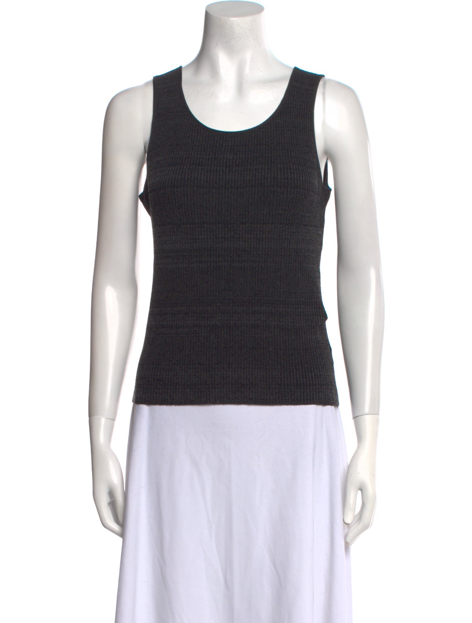 Giorgio Armani Scoop Neck Sleeveless Top