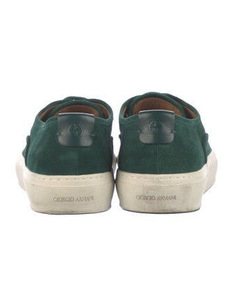 Giorgio Armani Suede Sneakers