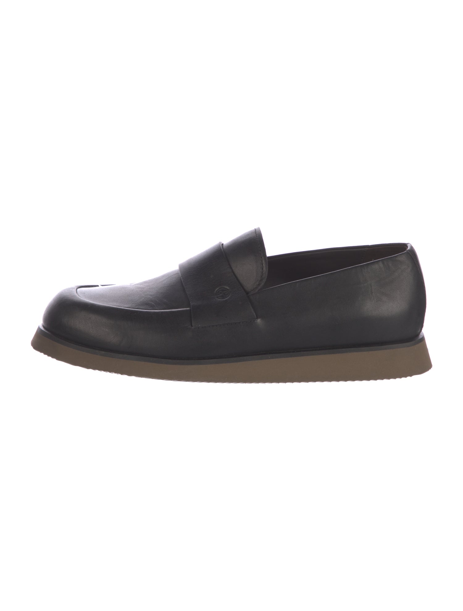 Giorgio Armani Leather Dress Loafers