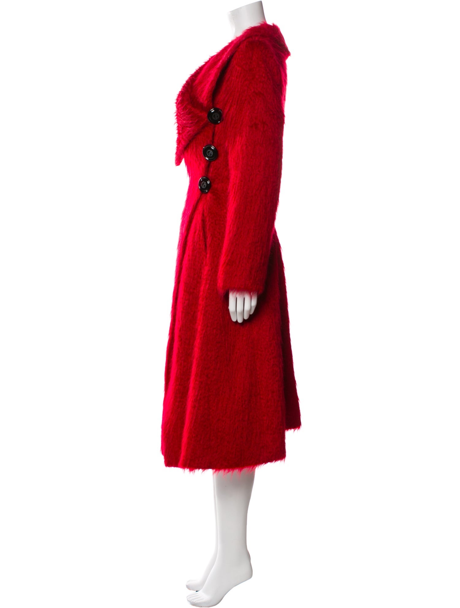 Giorgio Armani Mohair Coat