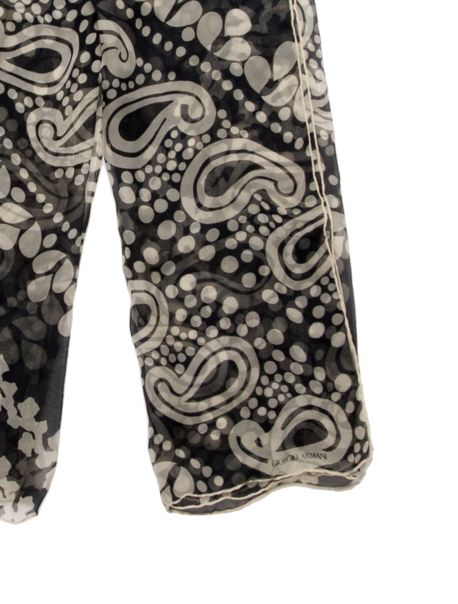 Giorgio Armani Silk Printed Scarf