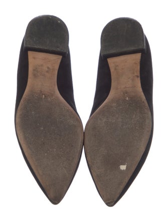 Giorgio Armani Suede Flats