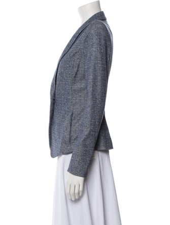 Giorgio Armani Tweed Pattern Blazer