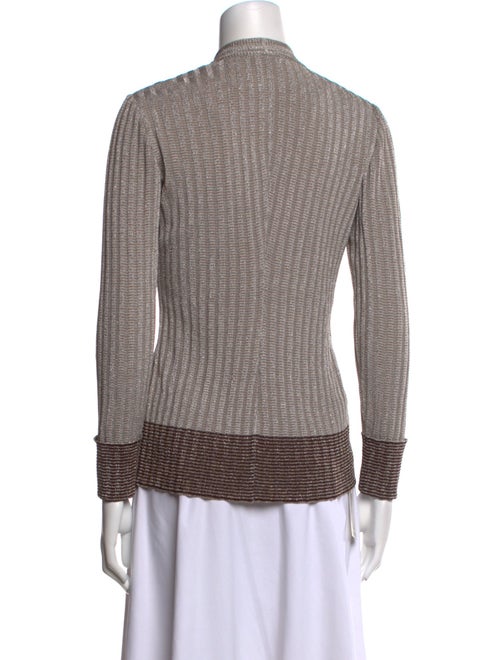 Giorgio Armani Printed V-Neck Top