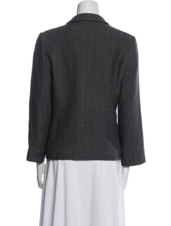 Giorgio Armani Wool Printed Blazer