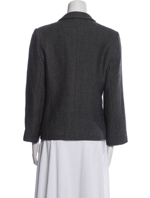 Giorgio Armani Wool Printed Blazer