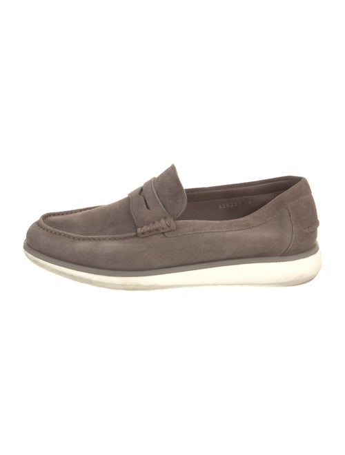 Giorgio Armani Suede Boat Shoes
