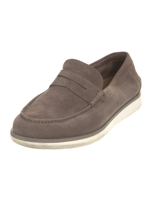 Giorgio Armani Suede Boat Shoes