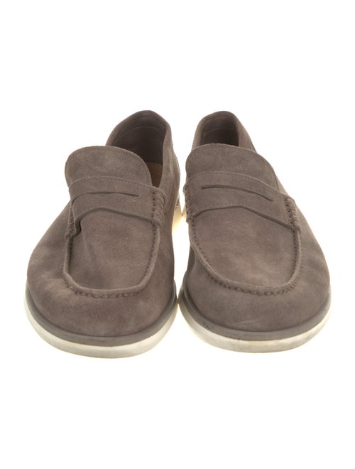 Giorgio Armani Suede Boat Shoes