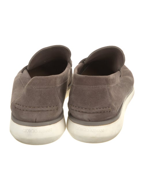 Giorgio Armani Suede Boat Shoes