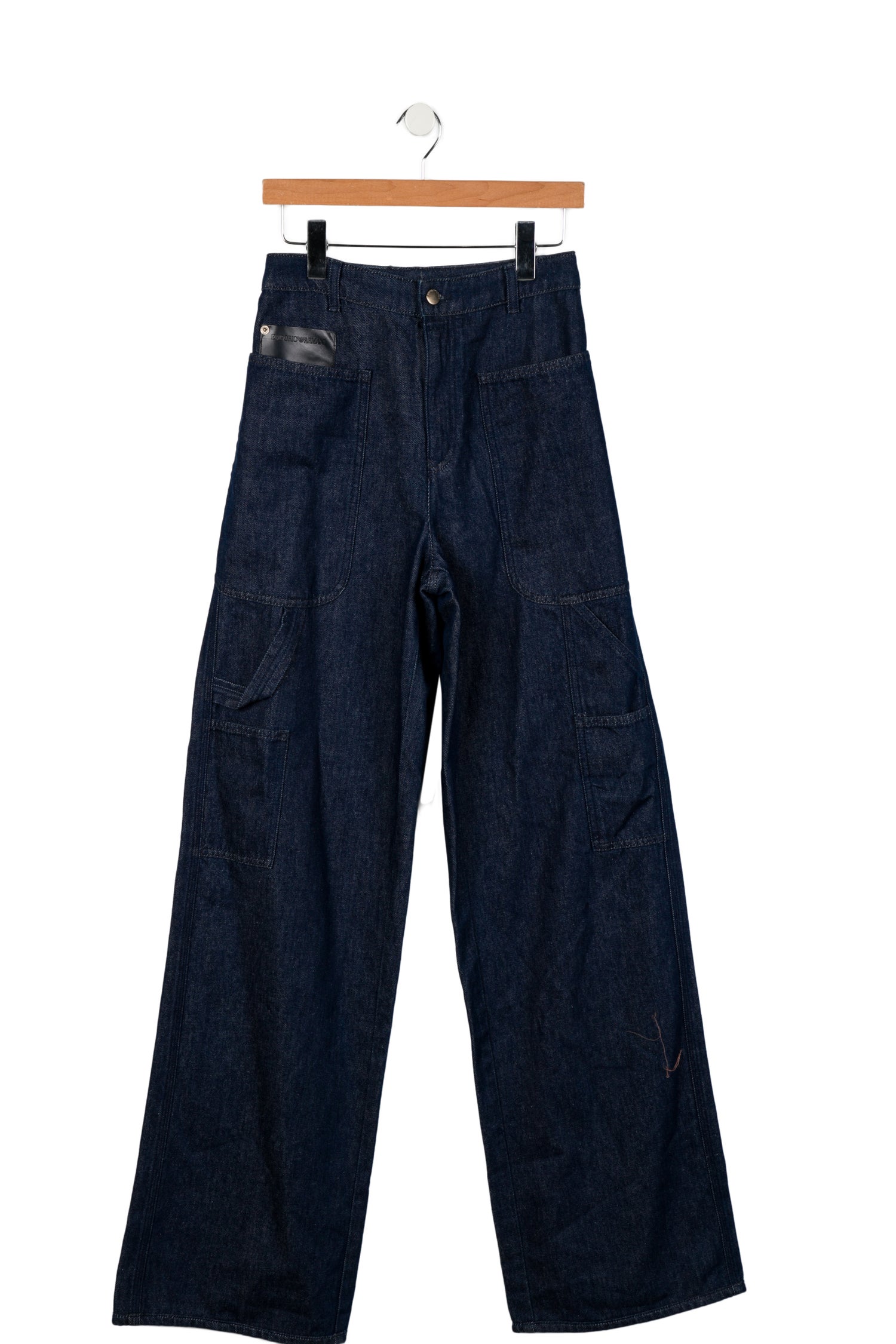 Giorgio Armani High-Rise Wide Leg Jeans