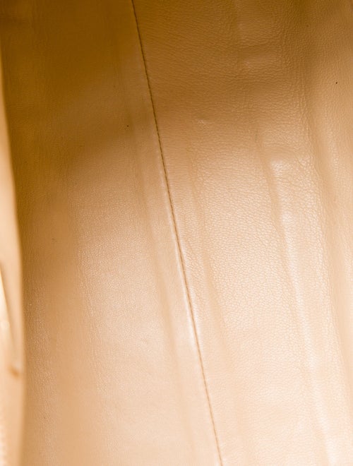 Giorgio Armani Leather Top Handle Bag