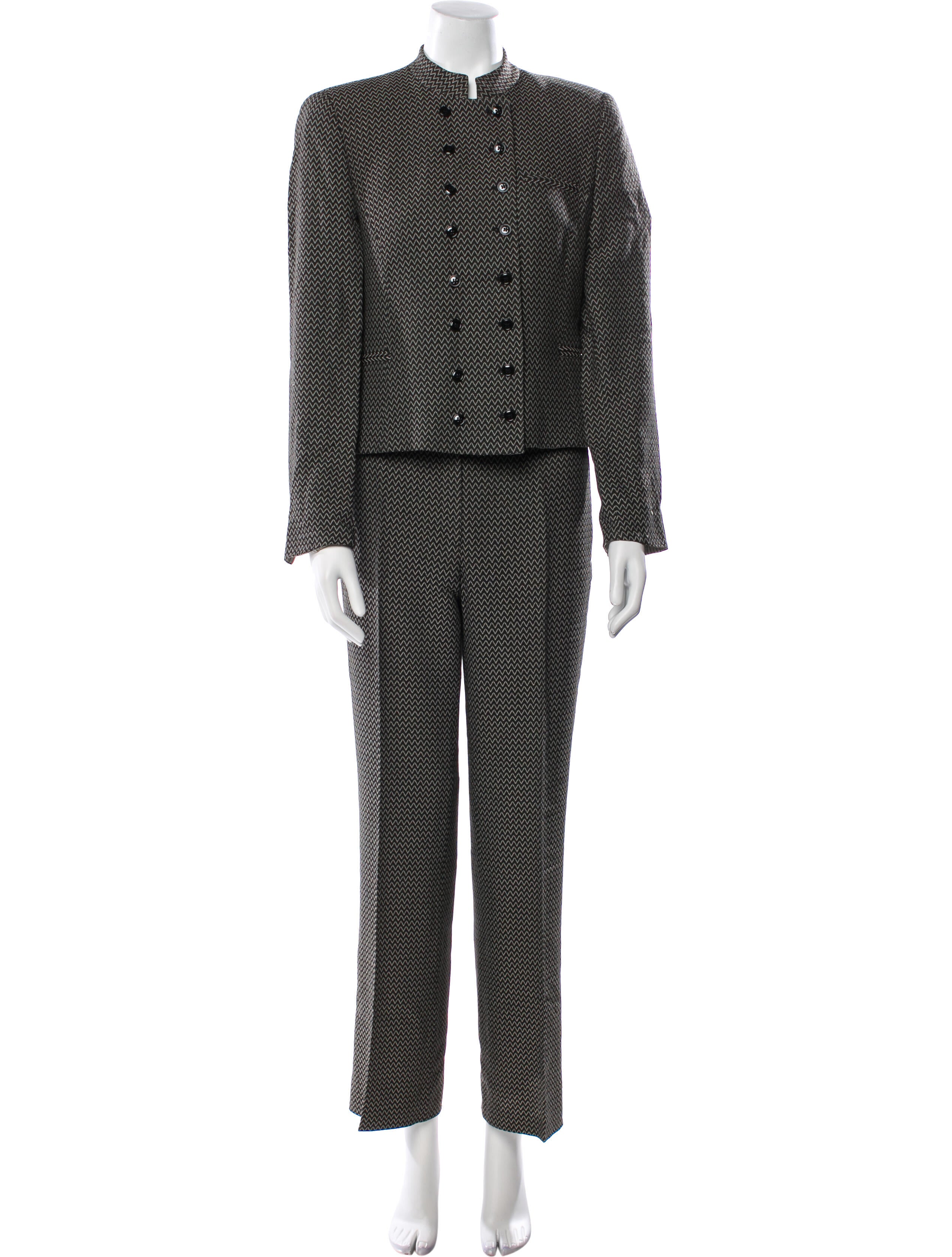 Giorgio Armani Striped Pantsuit