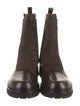 Giorgio Armani Leather Chelsea Boots w/ Tags