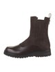 Giorgio Armani Suede Chelsea Boots w/ Tags