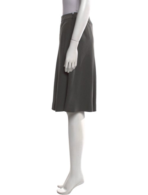 Giorgio Armani Virgin Wool Knee-Length Skirt