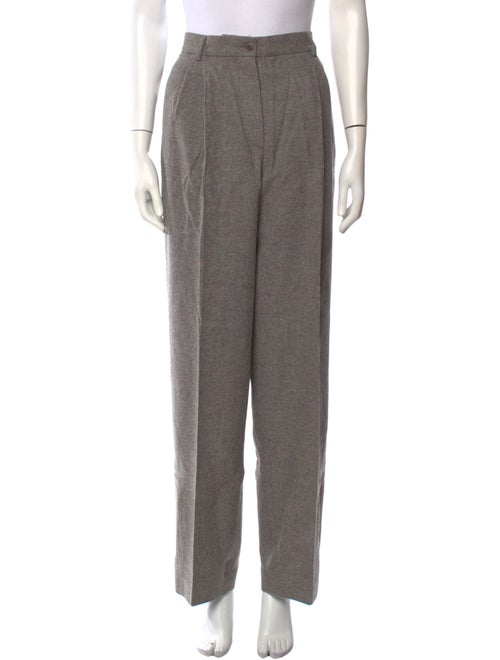 Giorgio Armani Virgin Wool Wide Leg Pants