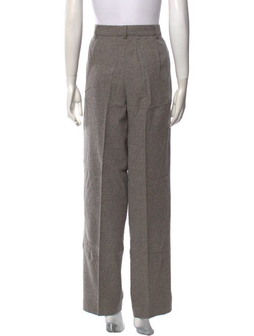 Giorgio Armani Virgin Wool Wide Leg Pants
