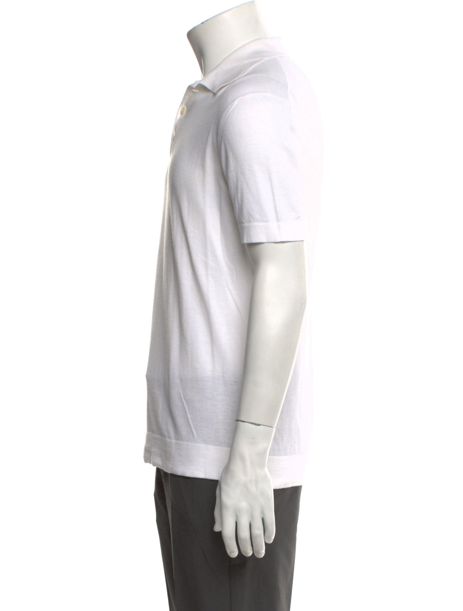 Giorgio Armani Collar Short Sleeve Polo Shirt