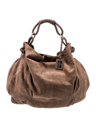Giorgio Armani Suede Hobo