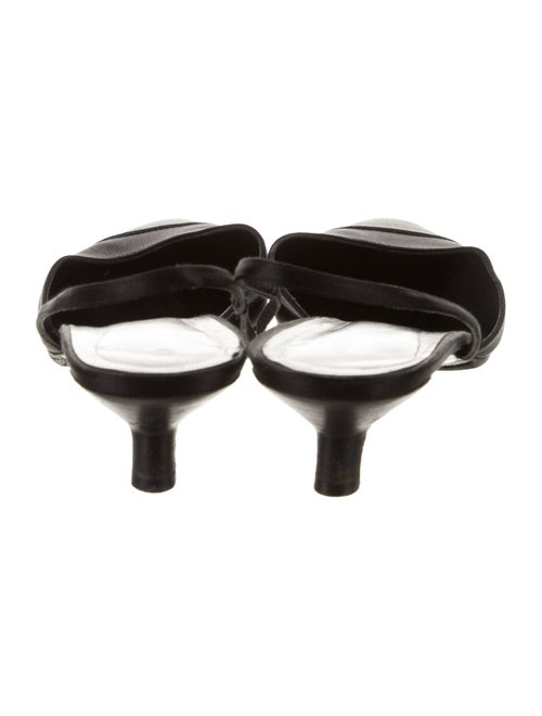 Giorgio Armani Satin Slingback Pumps