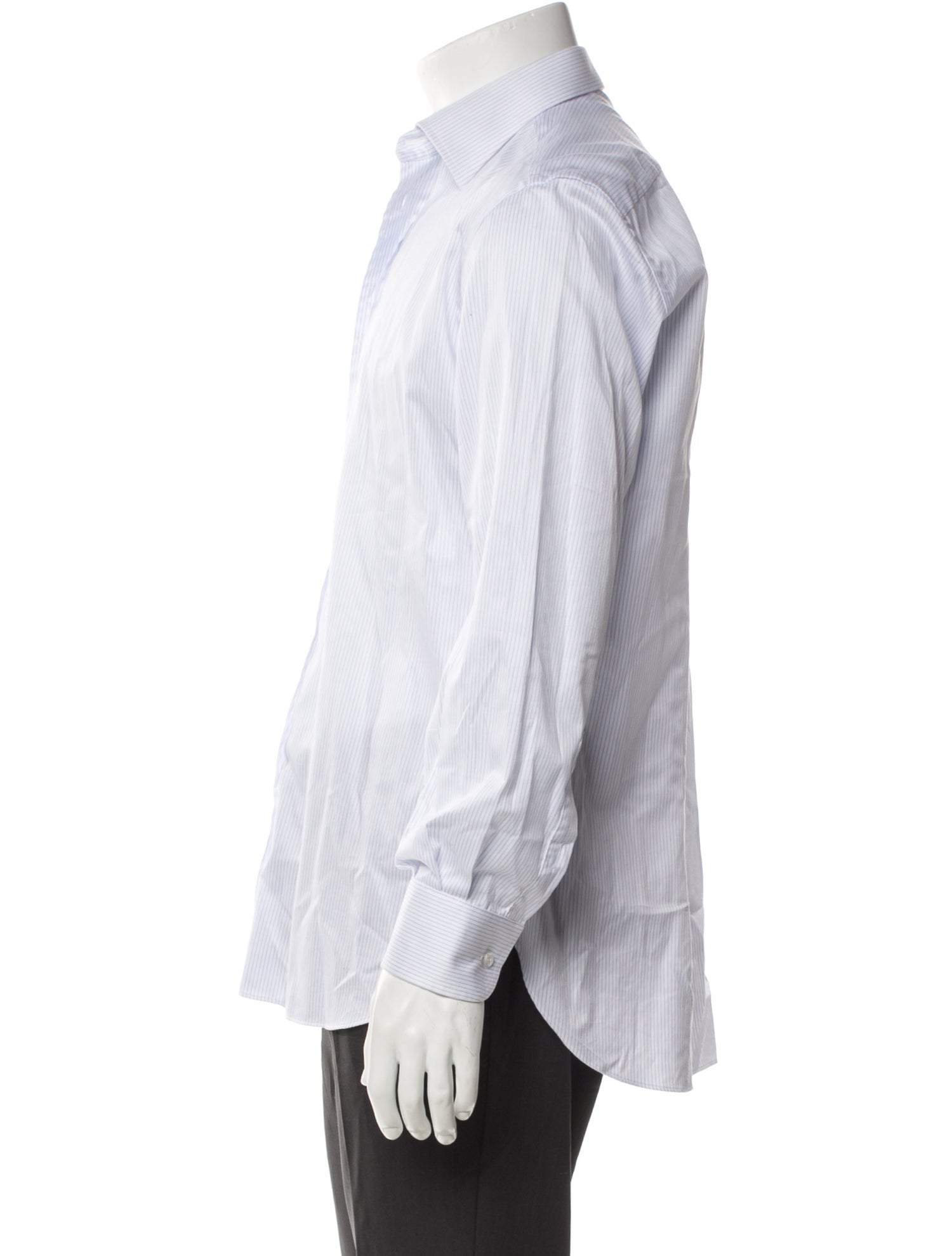 Giorgio Armani Striped Long Sleeve Shirt
