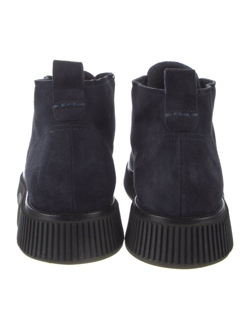 Giorgio Armani Suede Lace-Up Boots