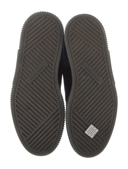 Giorgio Armani Suede Lace-Up Boots