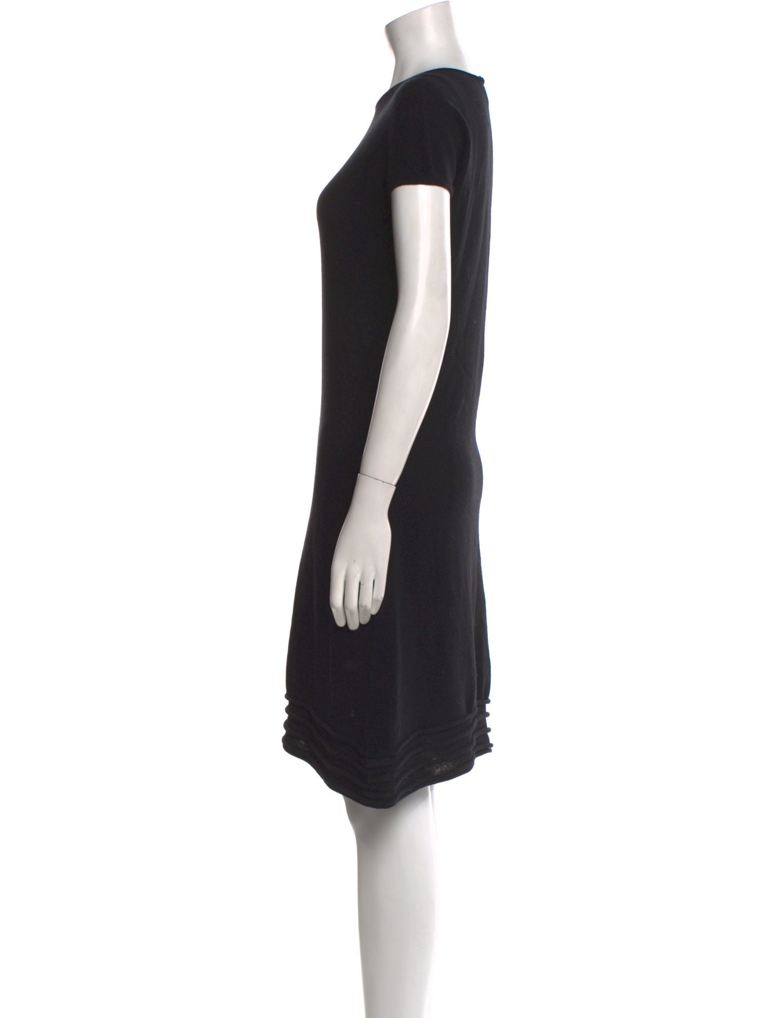 Giorgio Armani Crew Neck Knee-Length Dress