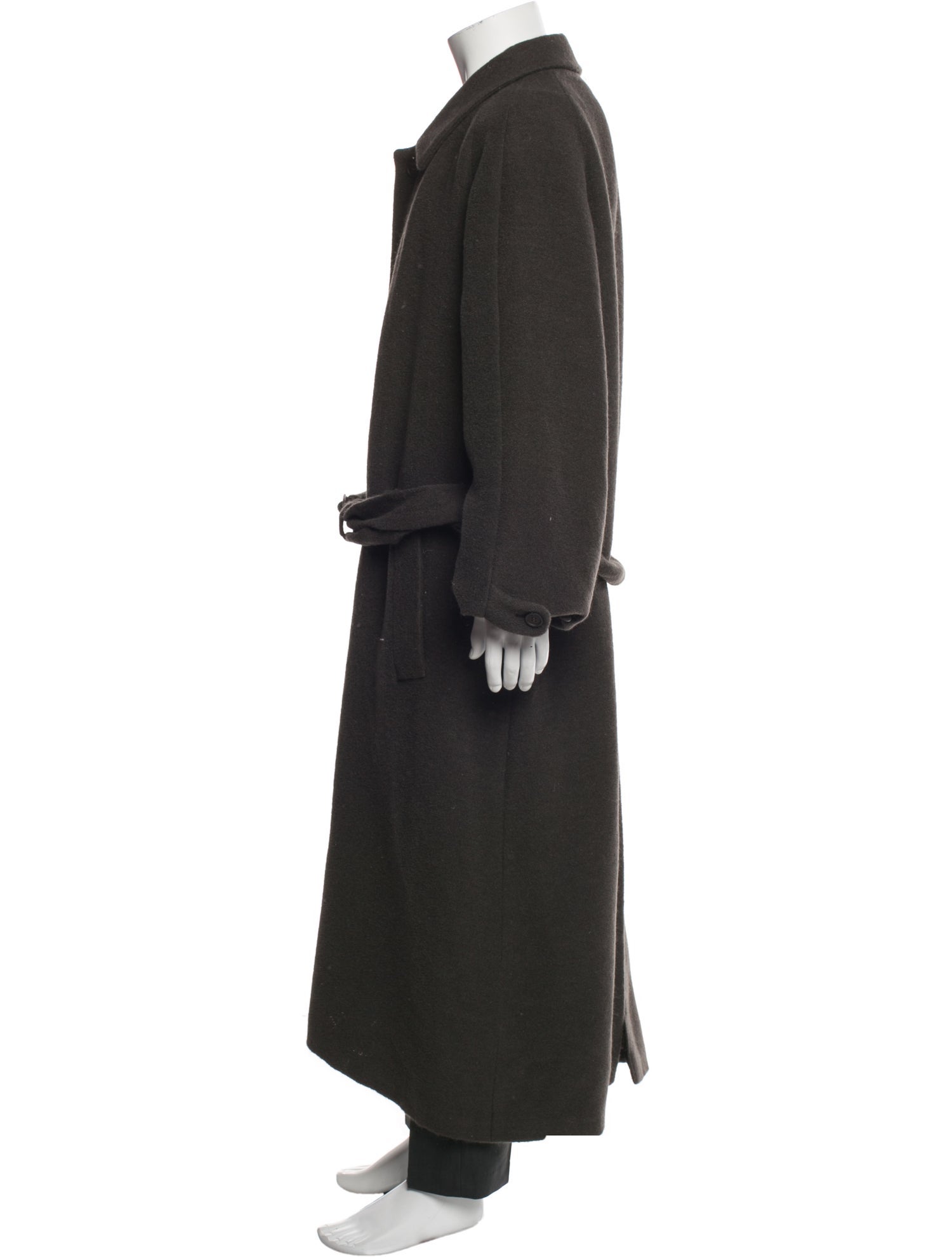 Giorgio Armani Alpaca Trench Coat