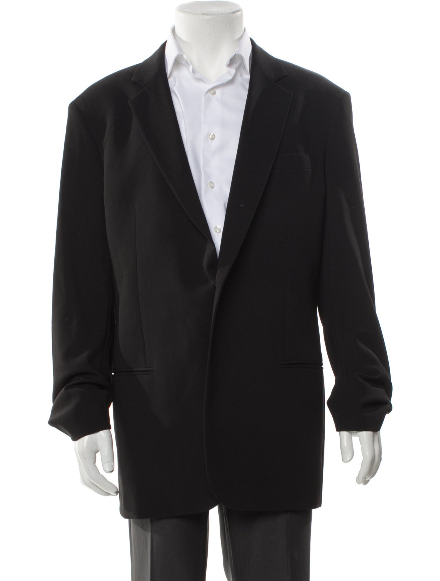 Giorgio Armani Virgin Wool Two-Piece Blazer