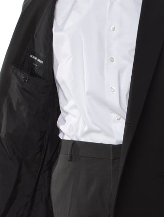 Giorgio Armani Virgin Wool Two-Piece Blazer