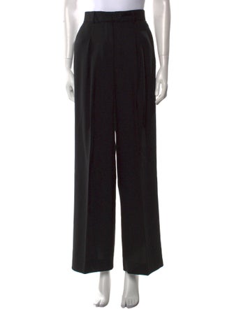 Giorgio Armani Wool Wide Leg Pants