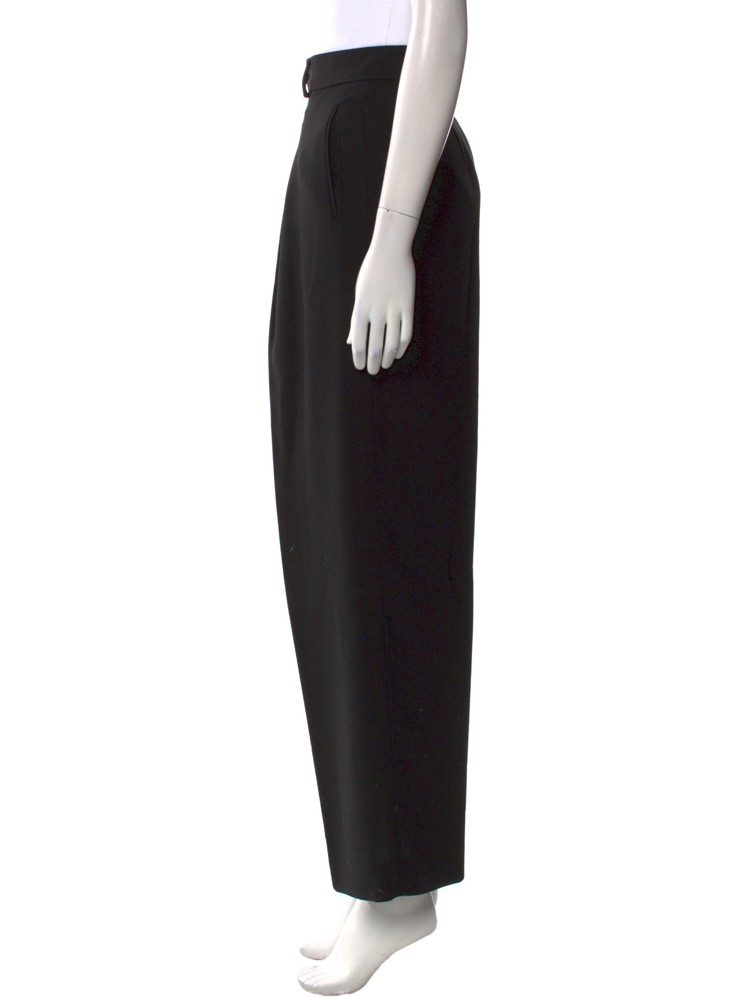 Giorgio Armani Wool Wide Leg Pants