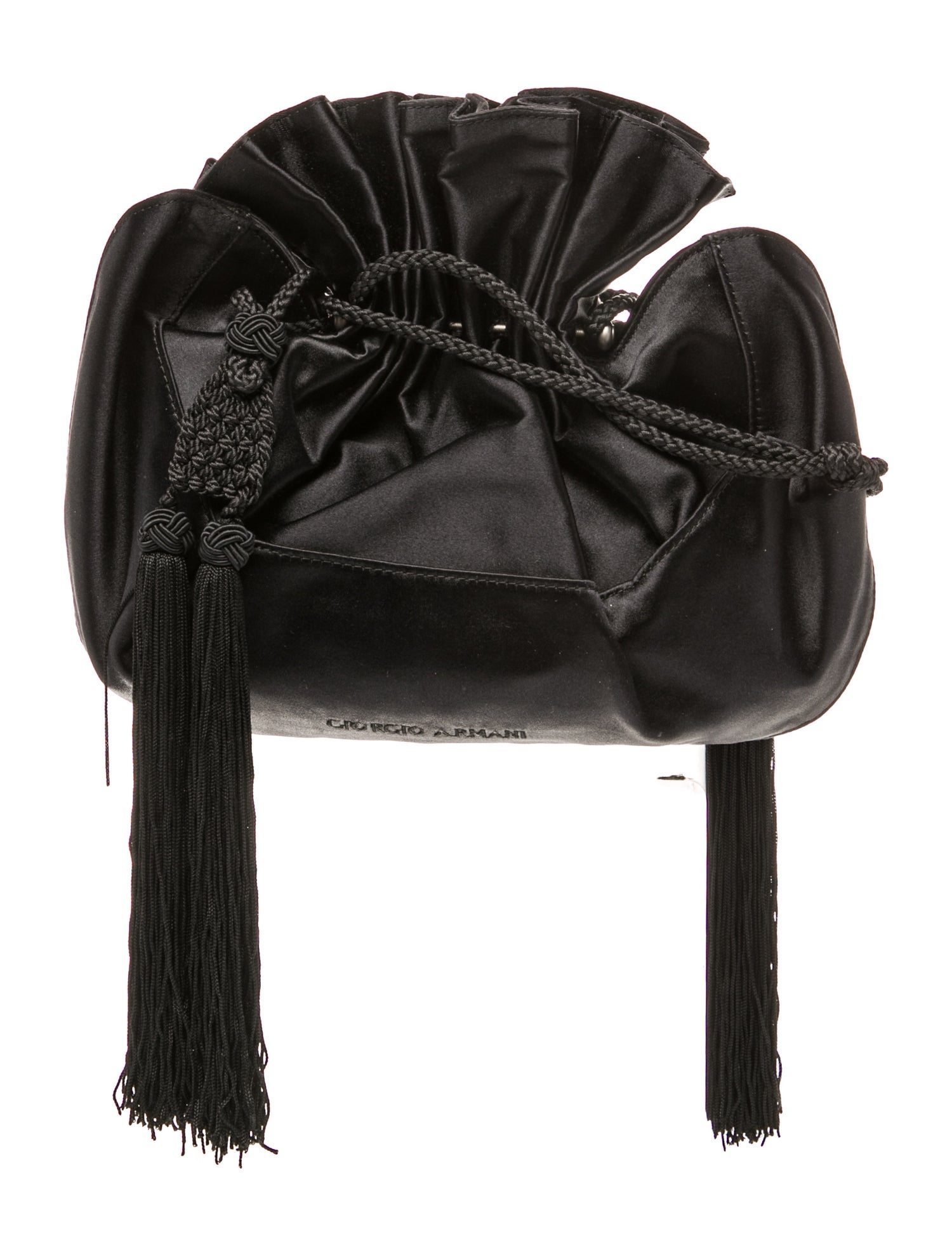 Giorgio Armani Satin Crossbody Bag