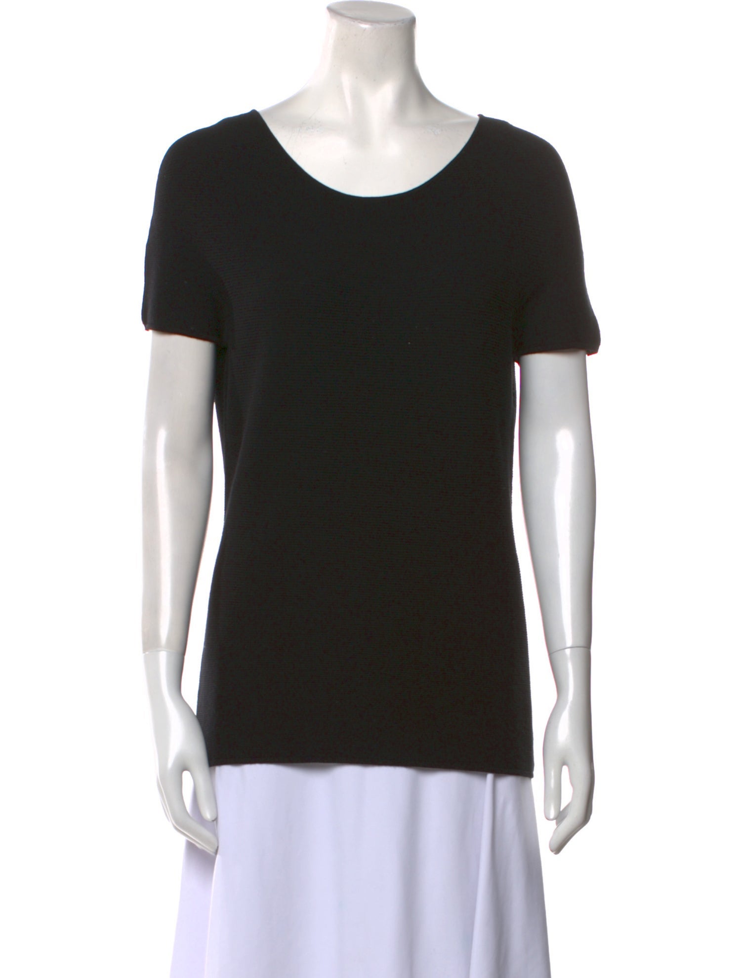 Giorgio Armani Scoop Neck Short Sleeve T-Shirt