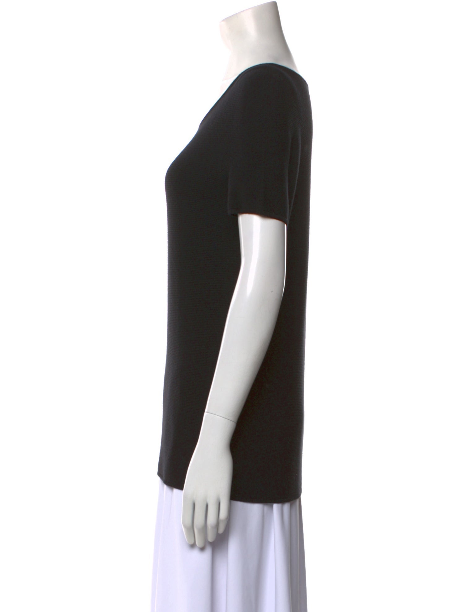Giorgio Armani Scoop Neck Short Sleeve T-Shirt