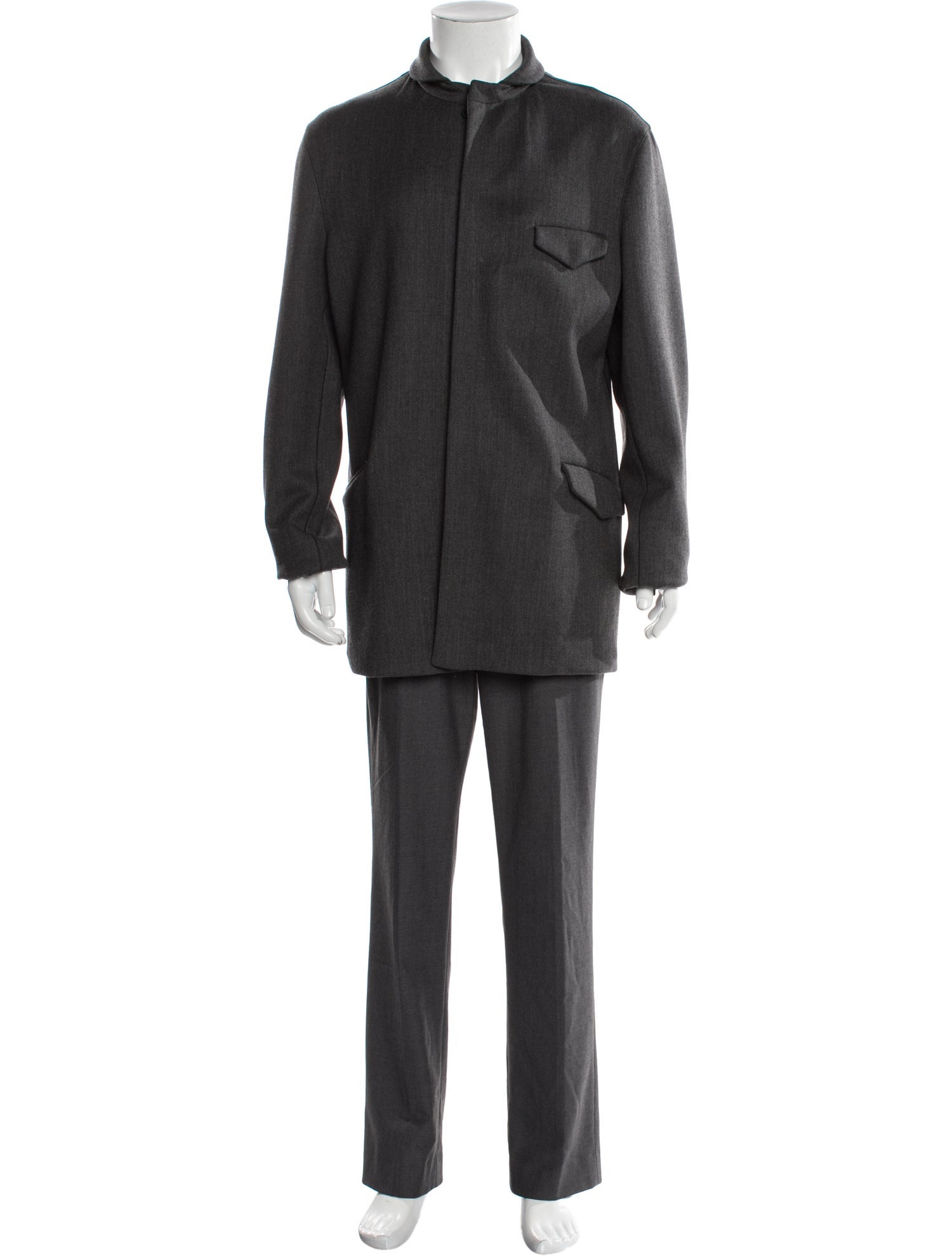 Giorgio Armani Wool Overcoat