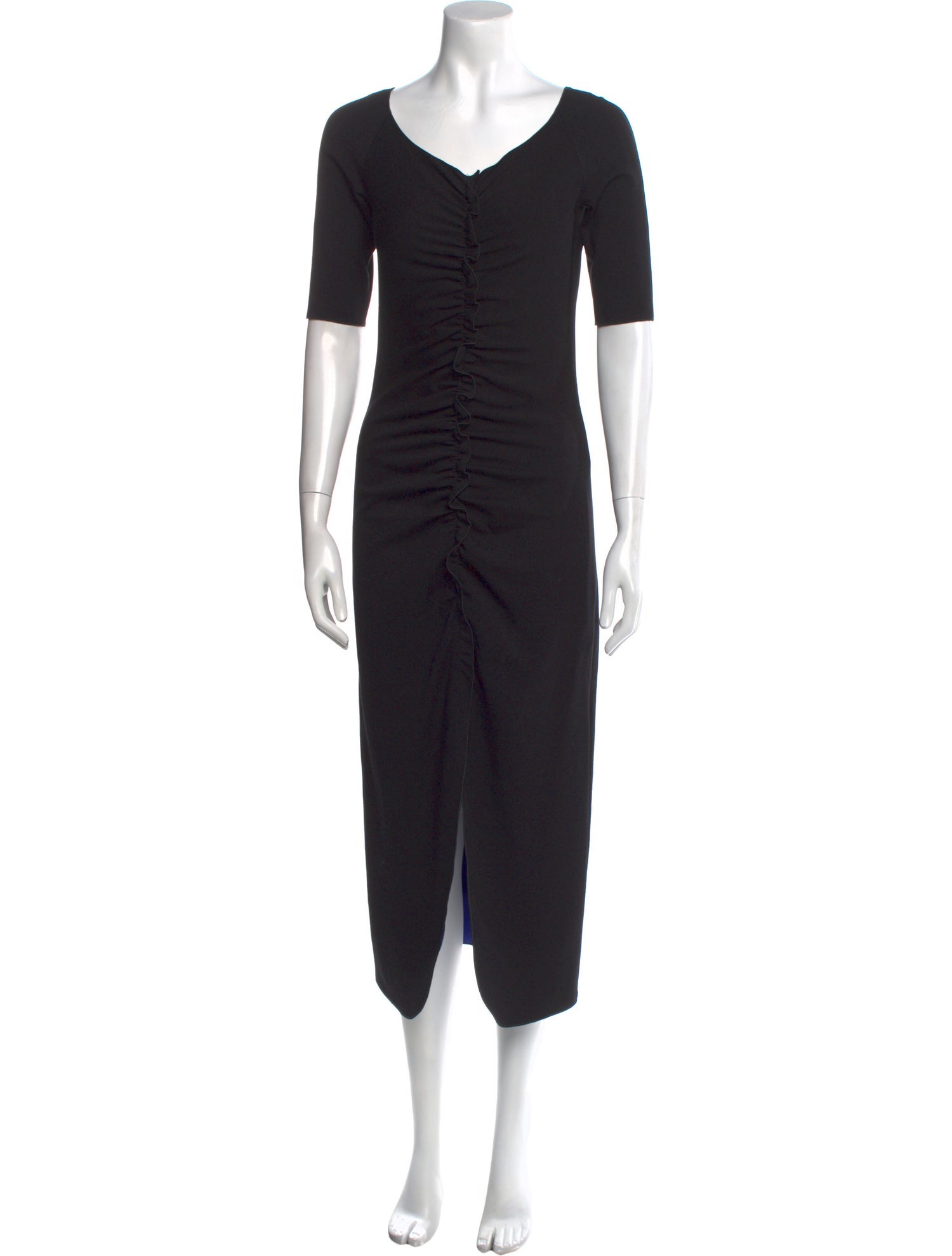 Giorgio Armani V-Neck Long Dress