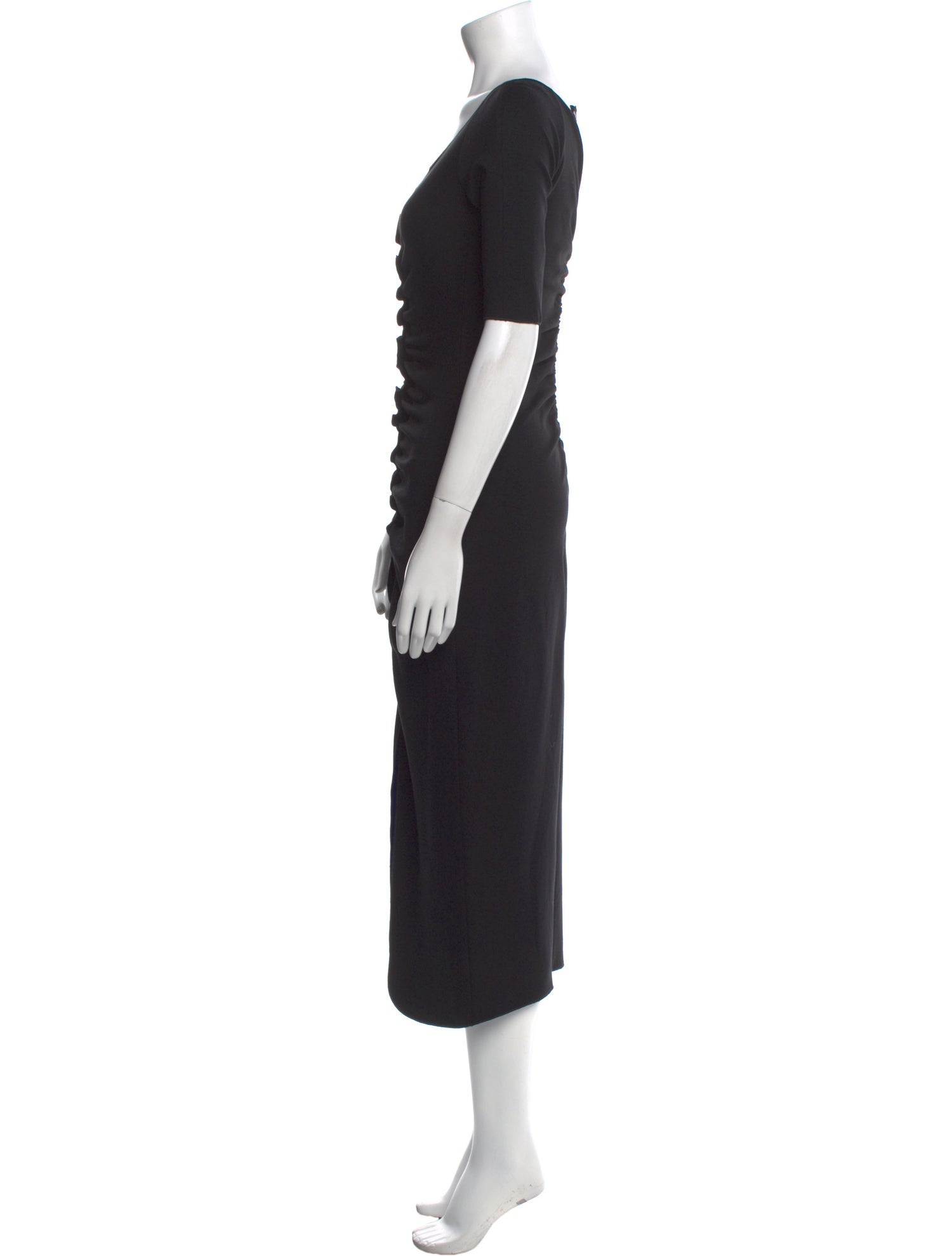 Giorgio Armani V-Neck Long Dress