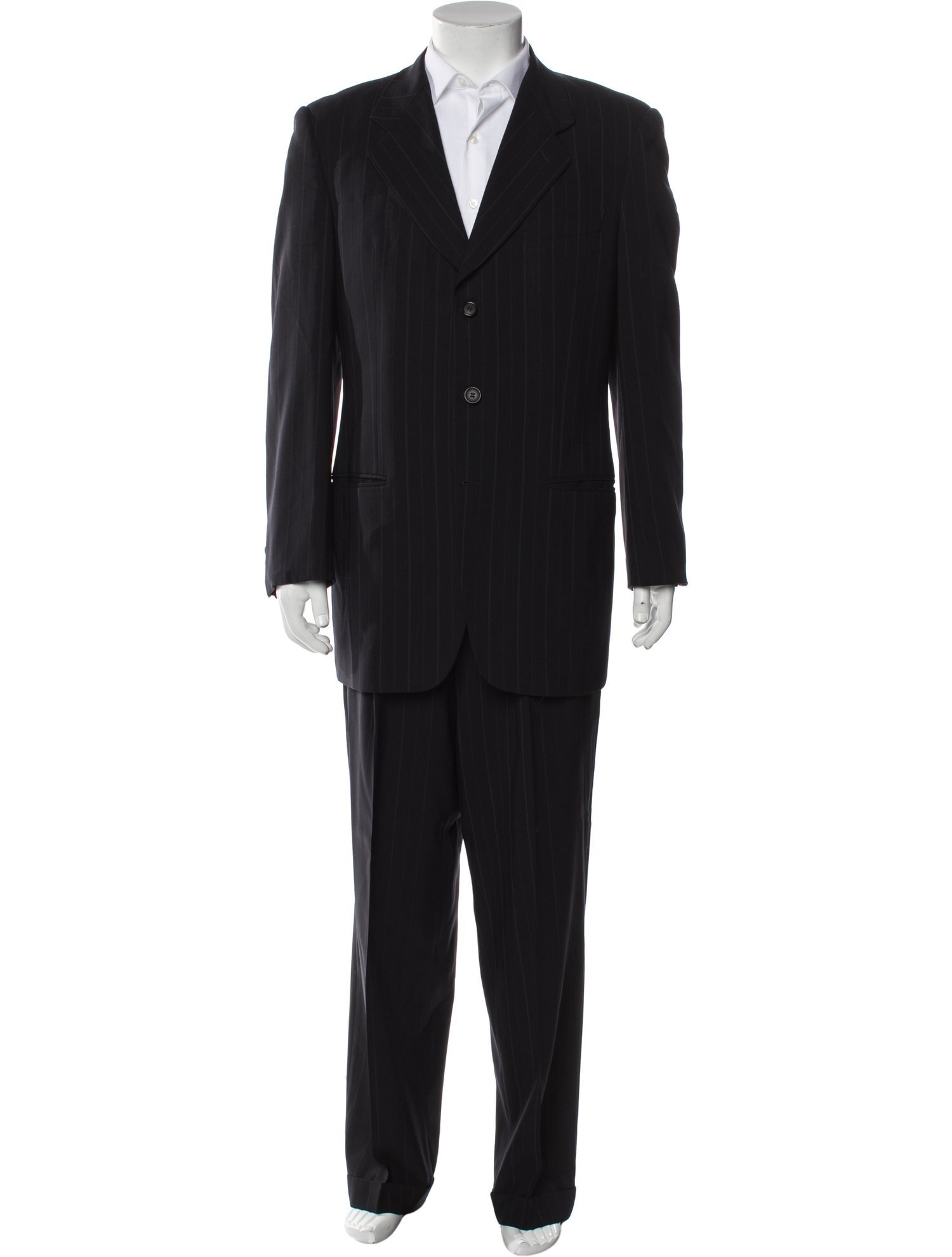 Giorgio Armani Striped Two-Piece Suit