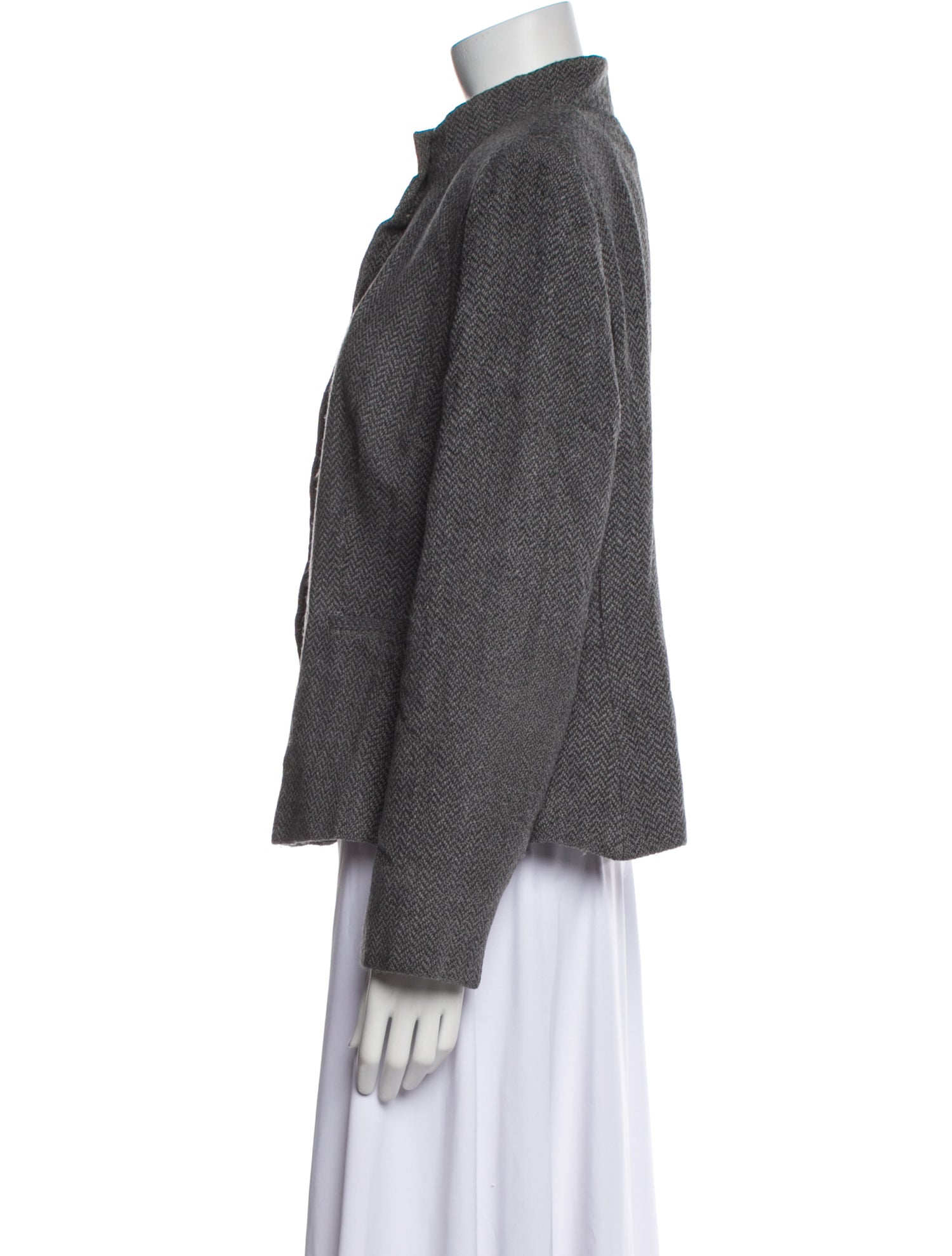 Giorgio Armani Tweed Pattern Evening Jacket