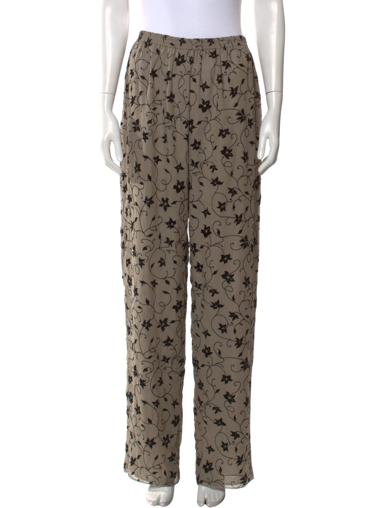 Giorgio Armani Vintage Straight Leg Pants